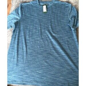 01.ALGO Performance T-Shirt Mens Size L Medium Quick Dry Wicking Anti Odor Tee